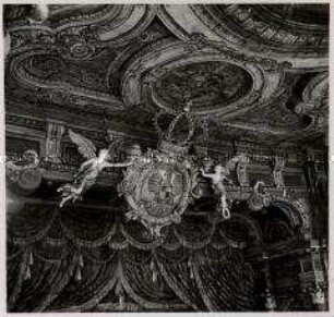 Bayreuth, Markgräfliches Opernhaus, Decke (Detail)