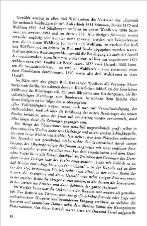 Die Eröffnung des ersten Deutschen Reichstages am 21. März 1871