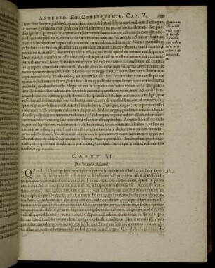 Caput VI. - Caput VIII.