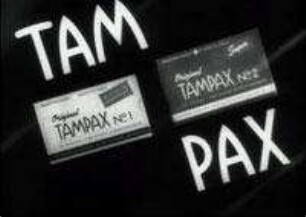 Tampax Damenbinden (1952)