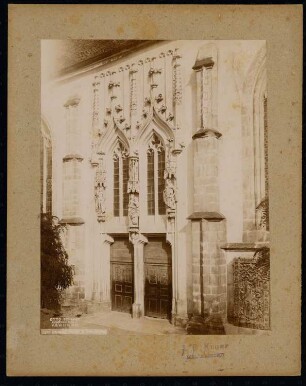 Sankt Hippolyt, Eferding: Hauptportal