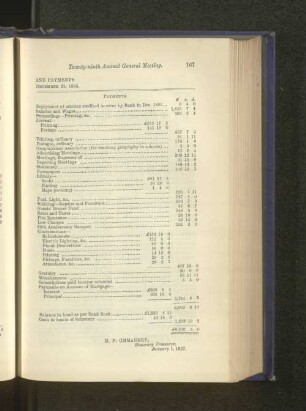 Payments.