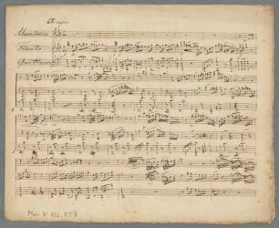 Potpourris, Flöte, Mandoline, Gitarre - BSB Mus.N. 122,857 : Die weiße Dame ; Das Nachtlager in Granada