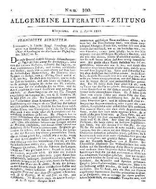 Wenzel, G. I.: Die natürlichen Zauberkräfte des Menschen. Wien: Doll 1800