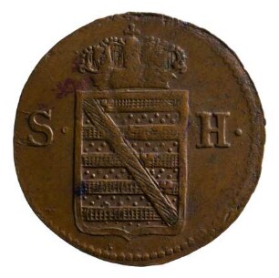 Münze, Heller, 1818