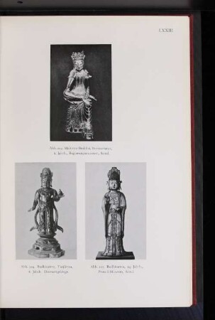 Abb. 223. Maitreya-Buddha, Bronzestatue, 6. Jahrh. Regierungsmuseum, Seoul.