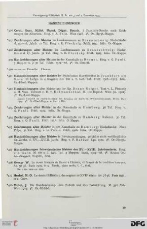 Handzeichnungen (Nr. 406-565)