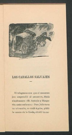 Los caballos salvajes