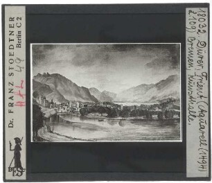 Dürer, Ansicht von Trient vom Norden (Bremen KH 99-1851/27)