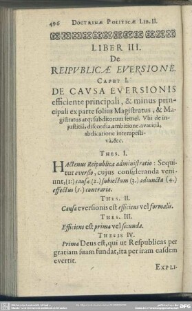 Liber III. De Reipublicae Eversione