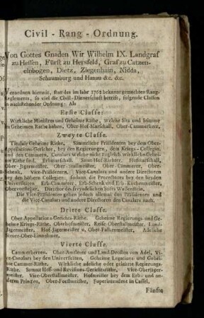 Civil-Rang-Ordnung