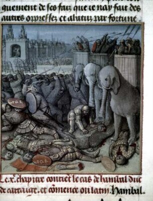 Des cas des nobles hommes et femmes — Hannibal, Folio 182verso