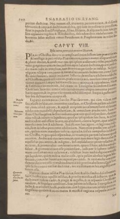 Caput VIII. Jesus autem perrexit in montem Olivarum.