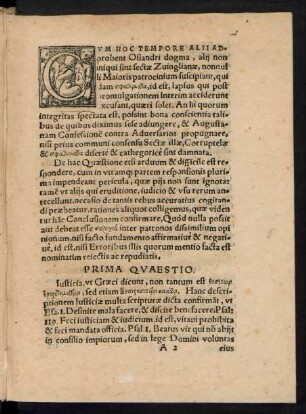 Cum Hoc Tempore Alii Adprobent Osiandri dogma ...
