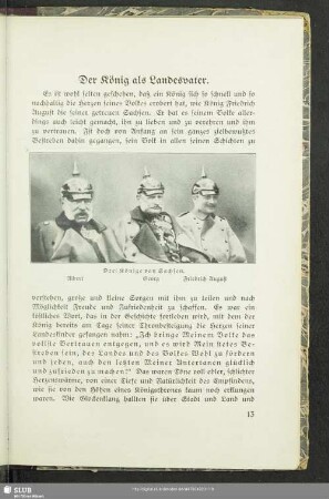 Der König als Landesvater