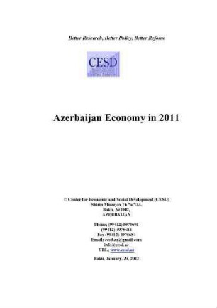 Azerbaijan Economy in 2011