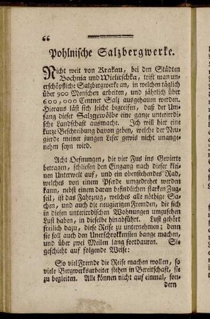Pohlnische Salzbergwerke