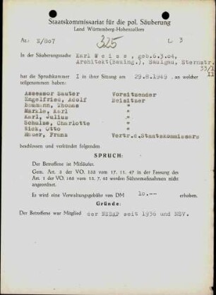 Weiss, Karl
