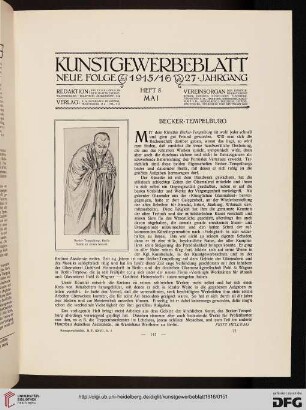 Heft 8 (Mai 1916)