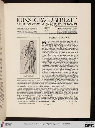 Heft 8 (Mai 1916)