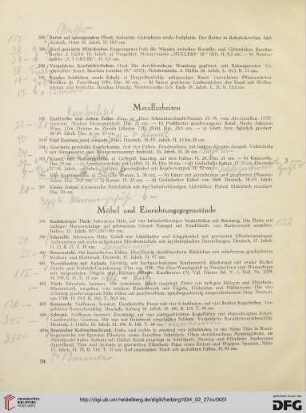 Metallarbeiten (Nr. 392-397)