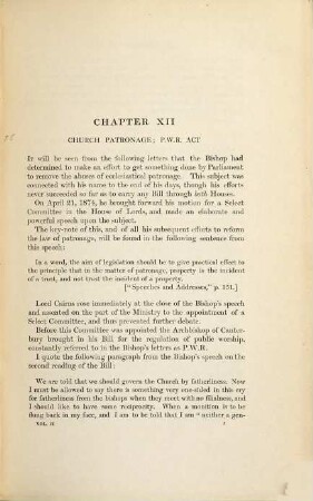 The Life and Correspondence of William Connor Magee : Archbishop of York, Bishop of Peterborough In two volumes, II
