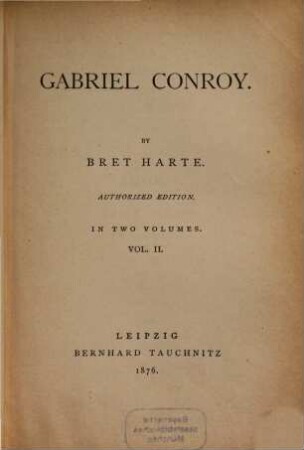 Gabriel Conroy. 2