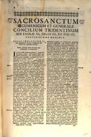 Sacrosancta Concilia Ad Regiam Editionem Exacta, 20. Ab Anno MDXLV. ad Annum MDLXV.