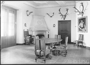 Berlin, Schloss Grunewald, Speisezimmer.