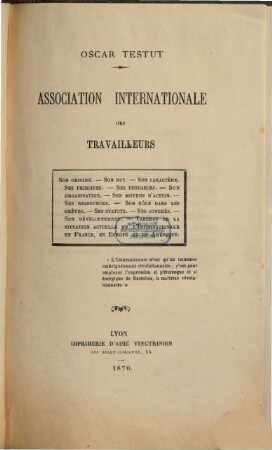 Association internationale des travailleurs