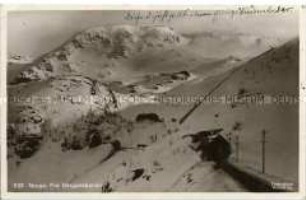 Winterliche Ansicht aus Norwegen