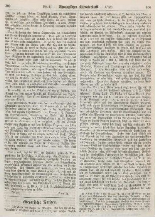 399-402 Literarische Notizen