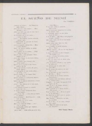 El sueño de Mimí