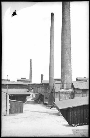 Freiberg. Düngerfabrik Schippan Hofraum