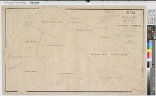 Bottrop (Bottrop), Teilung des Bischofs Sundern, Bl.1 Brouillonkarte