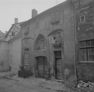 Stralsund. Haus in der Schillstraße oder Fährstraße
