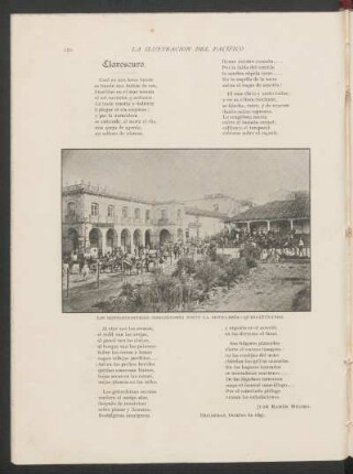 Los Revolucionarios dirigiendose hacia la Artillería - Quetzaltenango. - [Fotografía]