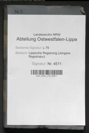 Abnahme der Generalarmenkasse-Rechnungen, Band 2