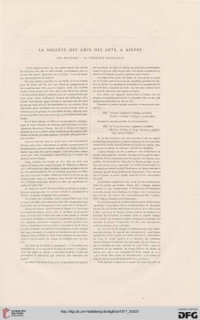 3: La Société des Amis des arts, à Dieppe