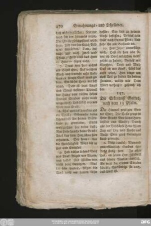 157. Die Erkentniß Gottes, nach dem 19 Psalm.