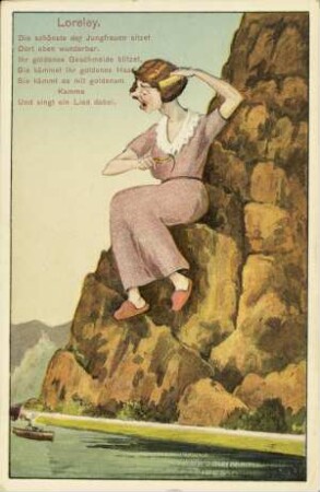 Loreley. - Die schönste der Jungfrauen sitzet [...]
