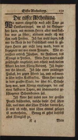 Die eilfte Abtheilung