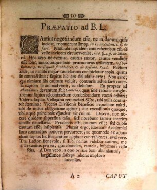 Dissertatio Juridica De Cautela Abundanti In Contractibus