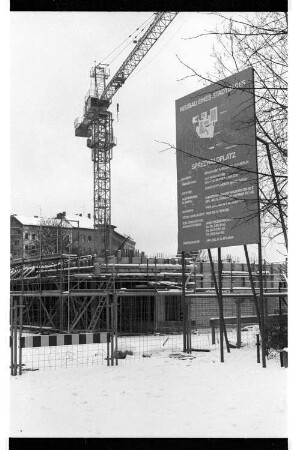 Kleinbildnegativ: Spreewaldplatz, 1985