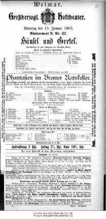 Hänsel und Gretel