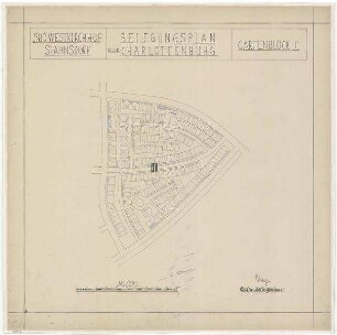 Belegungspläne Charlottenburg (kartoniert) Südwestkirchhof Stahnsdorf - Gartenblock II