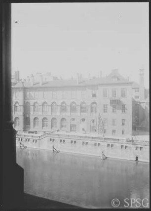 Berlin, Schloss Berlin, Spreeseite.