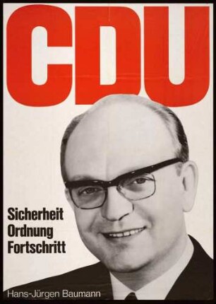 CDU - Christlich Demokratische Union, Landtagswahl 1968