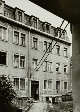 Dresden-Neustadt, Louisenstraße 67. 2. Hinterhaus (1900). Hofansicht