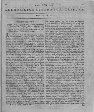 Lama, P. d.: Tavola alimentaria Velejate detta Trajana restituita alla sua vera lezione. Parma: Carmignani 1819